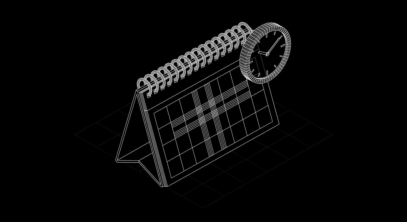 Isometric wireframe icon for Real-time slots
